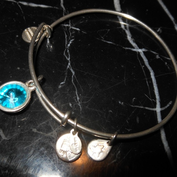 Alex and Ani March Birthstone Aquamarine Rafaelian - Picture 5 of 7